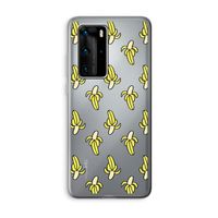 Bananas: Huawei P40 Pro Transparant Hoesje