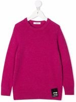 Paolo Pecora Kids pull en maille fine - Rose