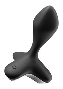 Game Changer Vibrating Anal Plug - Black