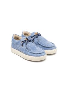 Pépé Kids mocassins Mali en jean - Bleu