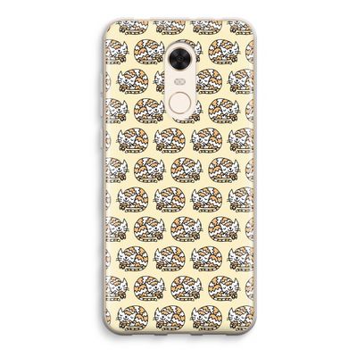 Slapende poes: Xiaomi Redmi 5 Transparant Hoesje