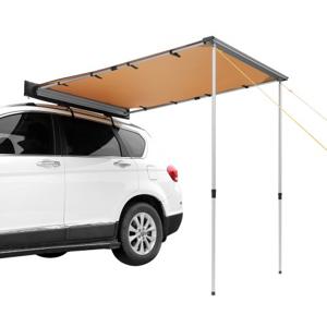 VEVOR voortent caravan 1,4x2m zonnekap camper UV50+ UV-bescherming luifel 280g polyester stof luifel PU3000mm waterdicht incl. PVC tas Ideaal voor kamperen familiereünies