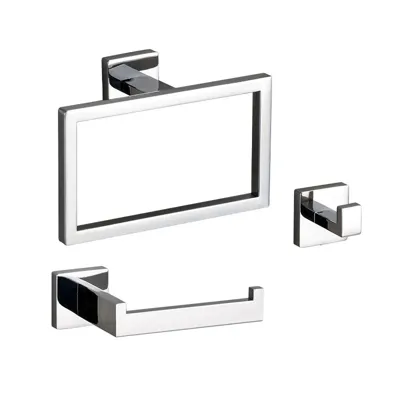 Badkamerkit | RVS | Helder Zilver - Duurzaam & Roestbestendig