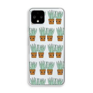 Sansevieria: Pixel 4 Transparant Hoesje