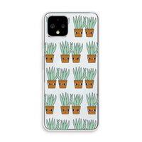 Sansevieria: Pixel 4 Transparant Hoesje