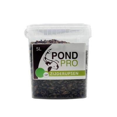 Pond Pro Premium Zijderupsen 5L - Koi Snack voor Optimale Groei en Kleur