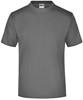 James & Nicholson JN001 Round-T Medium - Dark-Grey-(Solid) - S