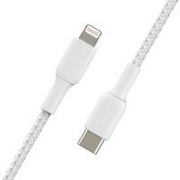 Belkin BOOSTCHARGE gevlochten USB-C naar Lightning kabel - thumbnail