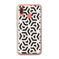 Crazy pattern: Samsung Galaxy A20e Transparant Hoesje