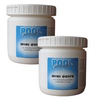 Pool Power Chloortabletten - 360x st - 2,7 cm - mini quick tabletten - traag oplosbaar - voor kleine