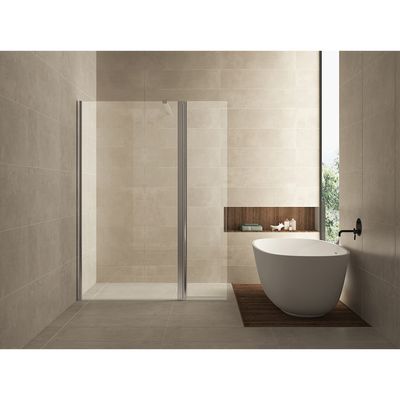 BWS Apollo Zijwand met Schanierend Glasprofiel 30x200 cm 10mm NANO Glas