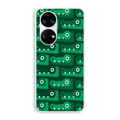 Crocs: Huawei P50 Transparant Hoesje