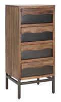 DRESSOIR YELLOWSTONE CM 45X40X100 (LEGNO DI ACACIA NILOTICA)