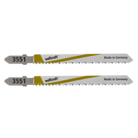 Wolfcraft Decoupeerzaagblad | HCS | L=100mm | T-Schaft | 2 stuks - 3551000