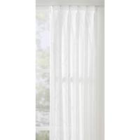 Leen Bakker - Vitrage Roma - Polyester/Viscose - Wit - H300 Cm