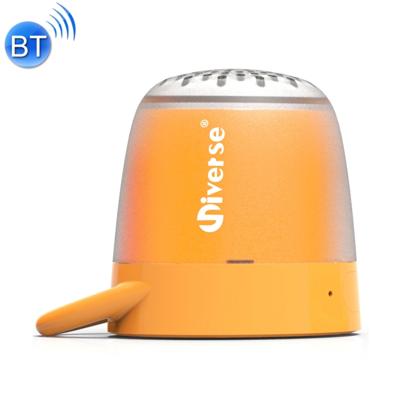 Universum draagbare luidsprekers Mini draadloze V4.2 bluetoothspreker ondersteuning voor Hands-free / Support TF muziekspeler (oranje)