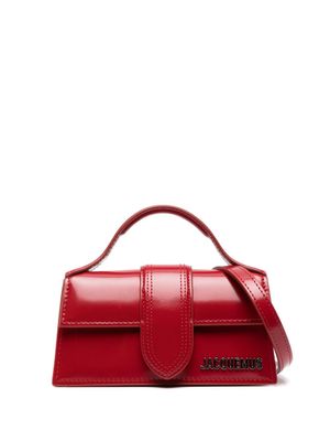 Jacquemus sac porté épaule Le Bambino en cuir - Rouge