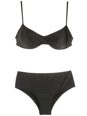 Lygia & Nanny bikini Veronica à taille mi-haute - Noir