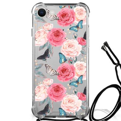 iPhone SE 2022 | 2020 | 8 | 7 Case Butterfly Roses iPhone SE 2022 | 2020 | 8 | 7 Case Butterfly Roses