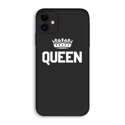 Queen zwart: iPhone 11 Biologisch afbreekbaar hoesje