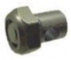 Bofix spatbordoogklembout verchroomd voor bleumels spatbord (12 stuks)