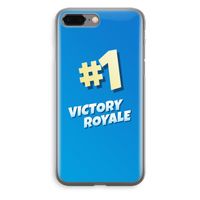 Victory Royale: iPhone 8 Plus Transparant Hoesje