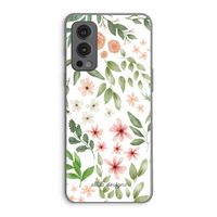 Botanical sweet flower heaven: OnePlus Nord 2 5G Transparant Hoesje