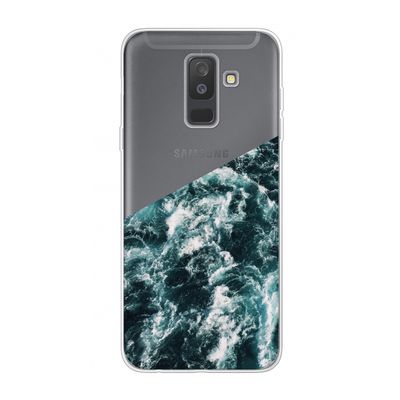 Zee golf: Samsung Galaxy A6 Plus (2018) Transparant Hoesje