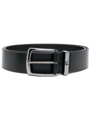 Philipp Plein ceinture en cuir à boucle - Noir