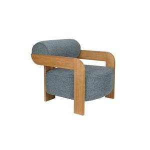 Zuiver Oolong Fauteuil Blauw| Grijs