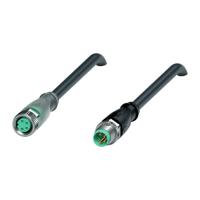 Pepperl+Fuchs 240818-0005 Sensor/actuator connector, geassembleerd Aantal polen (sensoren): 4, 4 0.6 m 1 stuk(s)