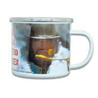 Bud Spencer Enamel Mug Ohne Heu kann das beste Pferd...