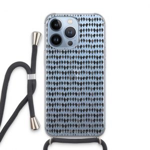 Crazy shapes: iPhone 13 Pro Transparant Hoesje met koord