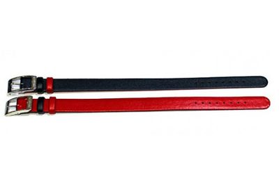 Mondaine horlogeband BM20023 / FE3112.22Q Leder Zwart 12mm