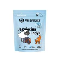 PAKA ZWIERZAKA Lamb and turkey M - droog kattenvoer - 400g