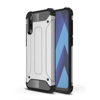 Magic Armor TPU + PC combinatie Case voor Galaxy A70 (zilver)