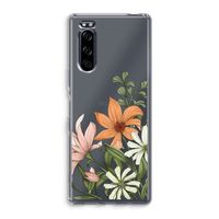 Floral bouquet: Sony Xperia 5 Transparant Hoesje