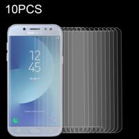 10 stuks voor Galaxy J5 (2017) (EU versie) 0 26 mm 9H oppervlaktehardheid 2.5D Explosieveilig niet-volledig scherm getemperd glas scherm Film