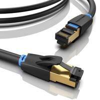 Stevige UTP-netwerkkabel Cat6 Vention IKABL Zwart 10 m