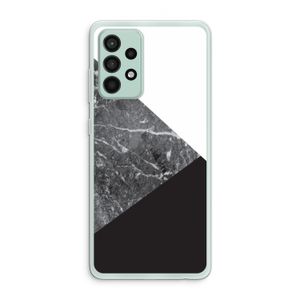 Combinatie marmer: Samsung Galaxy A52s 5G Transparant Hoesje