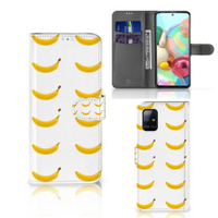 Samsung Galaxy A71 Book Cover Banana