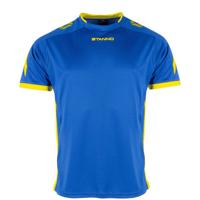 Stanno 410006K Drive Match Shirt Kids - Royal-Yellow - 152 - thumbnail