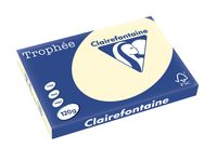 Clairefontaine Trophée Pastel, gekleurd papier, A3, 120 g, 250 vel, crème - thumbnail