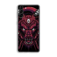 Hell Hound and Serpents: Samsung Galaxy S21 Plus Transparant Hoesje