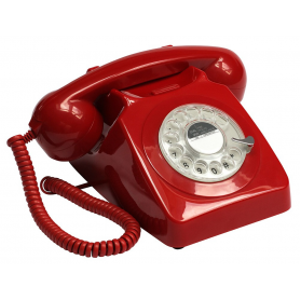GPO Retro 746PUSHRED Muurtelefoon jaren ’70 design