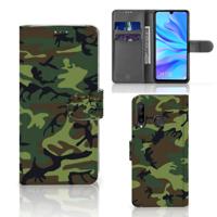 Huawei P30 Lite (2020) | Telefoon Hoesje | Army Dark
