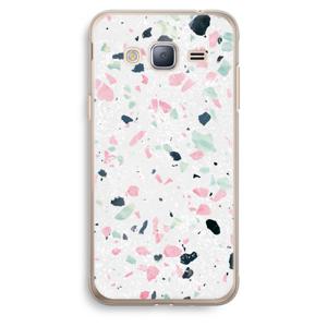 Terrazzo N°3: Samsung Galaxy J3 (2016) Transparant Hoesje