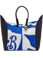 Burberry grand sac à bain Shield - Bleu