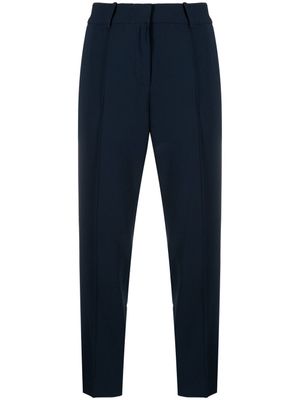 Michael Michael Kors pantalon court en crêpe - Bleu
