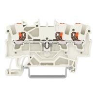 WAGO 2201-1309 Doorgangsklem 100 stuk(s)